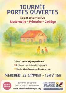 Journée portes ouvertes Steiner Lyon – École Steiner-Waldorf